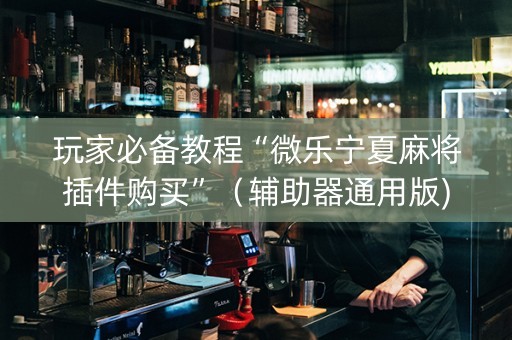 玩家必备教程“微乐宁夏麻将插件购买”（辅助器通用版)