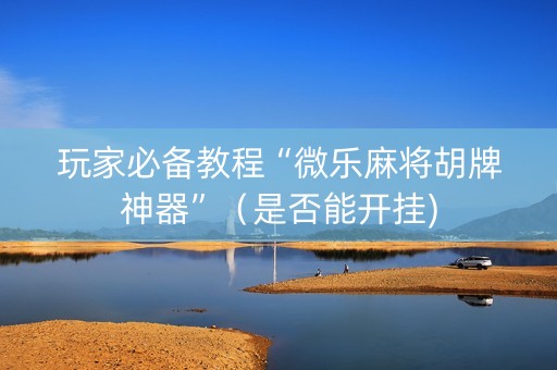 玩家必备教程“微乐麻将胡牌神器”（是否能开挂)