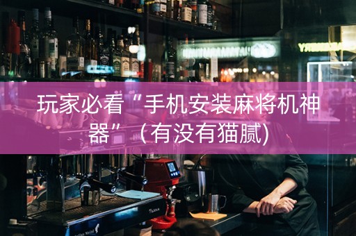 玩家必看“手机安装麻将机神器”（有没有猫腻)
