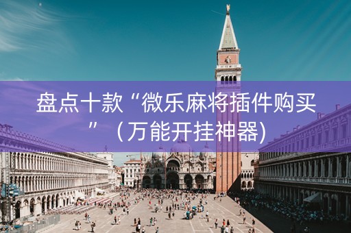 盘点十款“微乐麻将插件购买”（万能开挂神器)