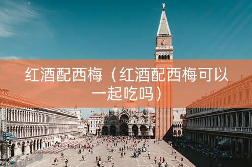 红酒配西梅（红酒配西梅可以一起吃吗）