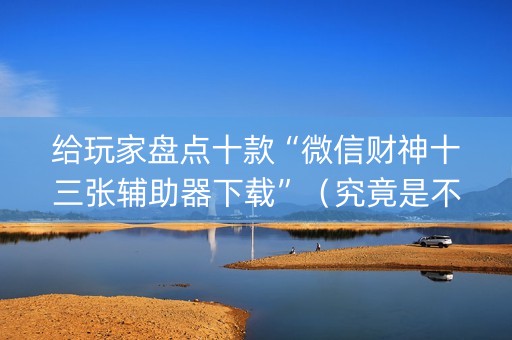 给玩家盘点十款“微信财神十三张辅助器下载”（究竟是不是有挂)