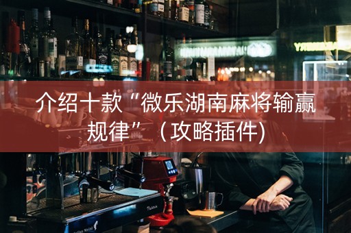 介绍十款“微乐湖南麻将输赢规律”（攻略插件)
