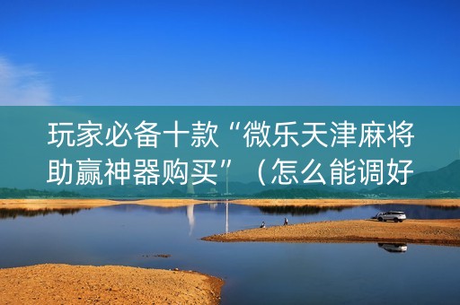 玩家必备十款“微乐天津麻将助赢神器购买”（怎么能调好牌)