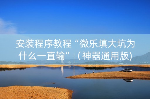 安装程序教程“微乐填大坑为什么一直输”（神器通用版)