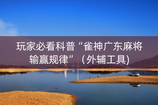 玩家必看科普“雀神广东麻将输赢规律”（外辅工具)
