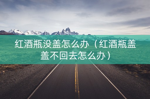 红酒瓶没盖怎么办（红酒瓶盖盖不回去怎么办）
