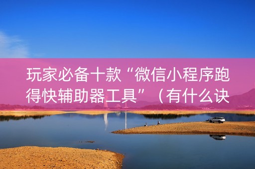 玩家必备十款“微信小程序跑得快辅助器工具”（有什么诀窍)