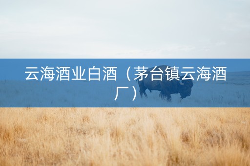 云海酒业白酒（茅台镇云海酒厂）