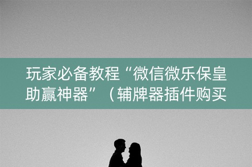玩家必备教程“微信微乐保皇助赢神器”（辅牌器插件购买)