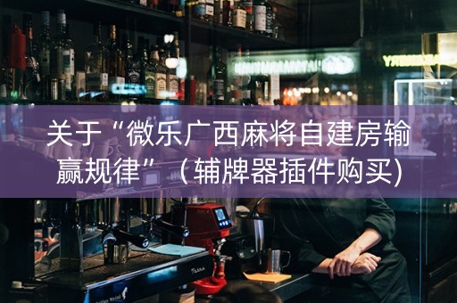 关于“微乐广西麻将自建房输赢规律”（辅牌器插件购买)