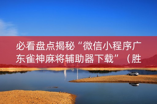 必看盘点揭秘“微信小程序广东雀神麻将辅助器下载”（胜负规律拿好牌)