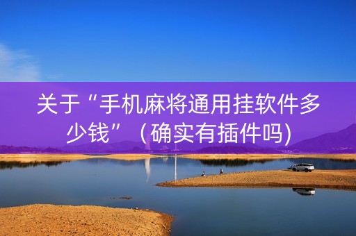 关于“手机麻将通用挂软件多少钱”（确实有插件吗)