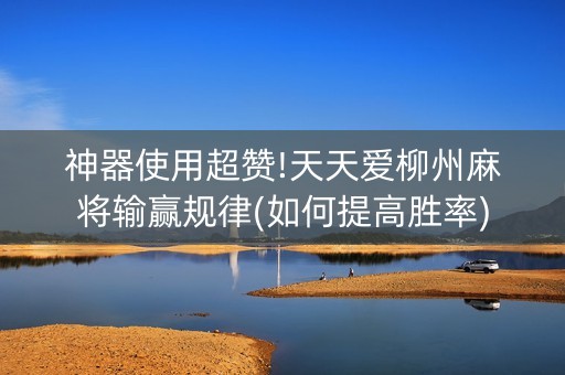 神器使用超赞!天天爱柳州麻将输赢规律(如何提高胜率)