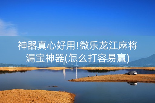 神器真心好用!微乐龙江麻将漏宝神器(怎么打容易赢)