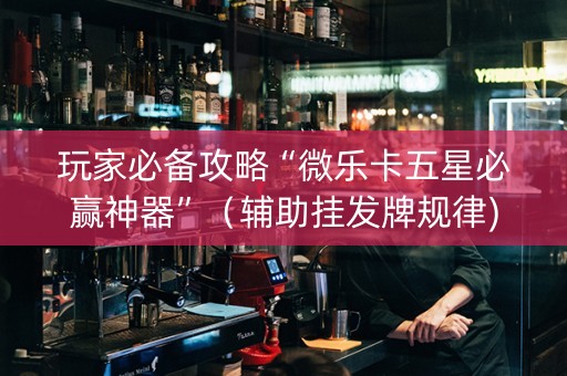 玩家必备攻略“微乐卡五星必赢神器”（辅助挂发牌规律)