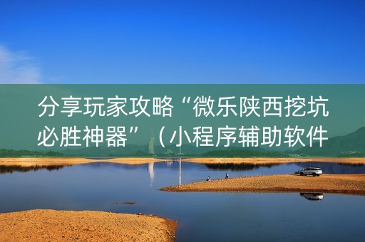 分享玩家攻略“微乐陕西挖坑必胜神器”（小程序辅助软件)