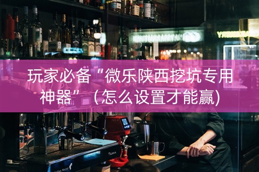 玩家必备“微乐陕西挖坑专用神器”（怎么设置才能赢)