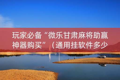 玩家必备“微乐甘肃麻将助赢神器购买”（通用挂软件多少钱)