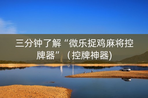三分钟了解“微乐捉鸡麻将控牌器”（控牌神器)