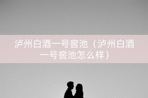 泸州白酒一号窖池（泸州白酒一号窖池怎么样）
