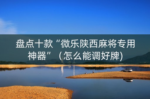 盘点十款“微乐陕西麻将专用神器”（怎么能调好牌)