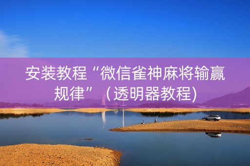 安装教程“微信雀神麻将输赢规律”（透明器教程)