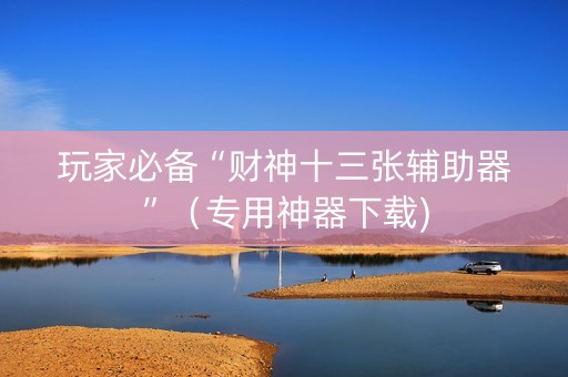 玩家必备“财神十三张辅助器”（专用神器下载)