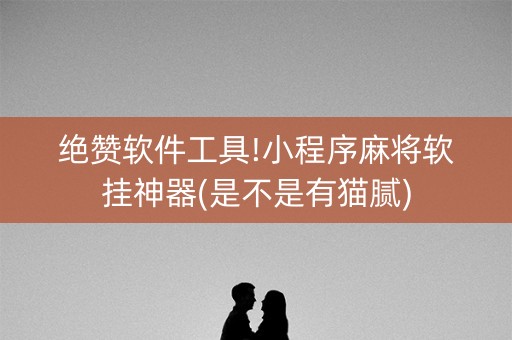 绝赞软件工具!小程序麻将软挂神器(是不是有猫腻)