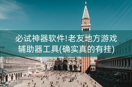 必试神器软件!老友地方游戏辅助器工具(确实真的有挂)