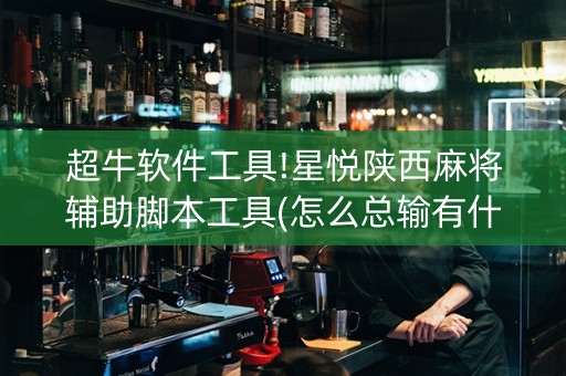 超牛软件工具!星悦陕西麻将辅助脚本工具(怎么总输有什么猫腻)