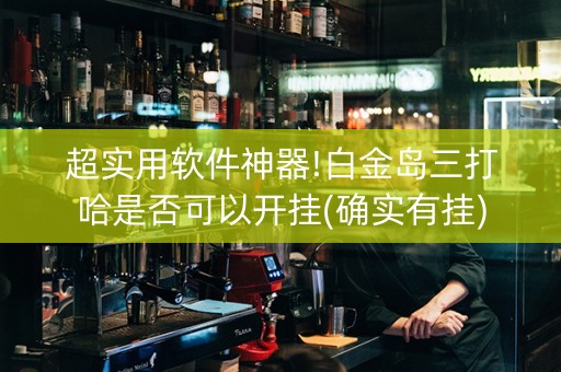 超实用软件神器!白金岛三打哈是否可以开挂(确实有挂)