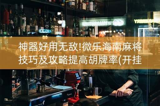 神器好用无敌!微乐海南麻将技巧及攻略提高胡牌率(开挂辅助插件)