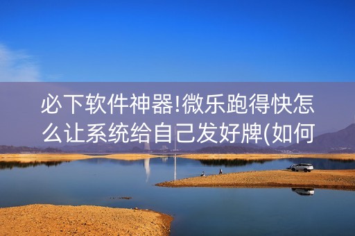 必下软件神器!微乐跑得快怎么让系统给自己发好牌(如何能一直赢)