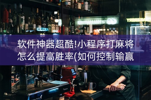 软件神器超酷!小程序打麻将怎么提高胜率(如何控制输赢)