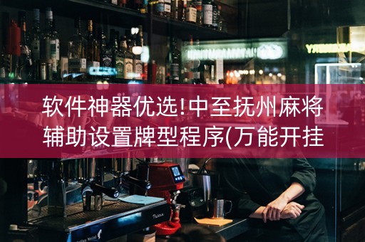 软件神器优选!中至抚州麻将辅助设置牌型程序(万能开挂神器)