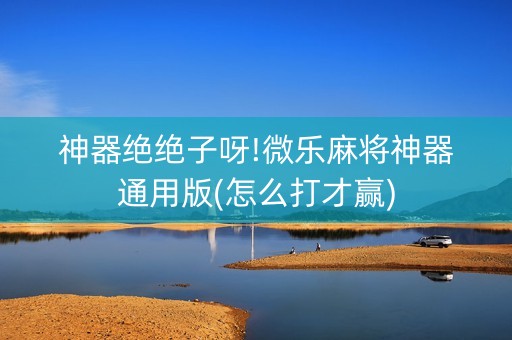 神器绝绝子呀!微乐麻将神器通用版(怎么打才赢)