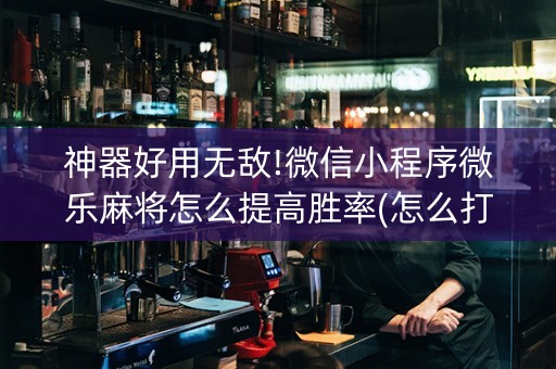 神器好用无敌!微信小程序微乐麻将怎么提高胜率(怎么打赢的几率大)
