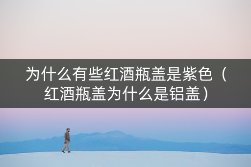 为什么有些红酒瓶盖是紫色（红酒瓶盖为什么是铝盖）