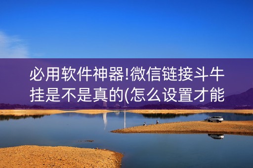 必用软件神器!微信链接斗牛挂是不是真的(怎么设置才能赢)