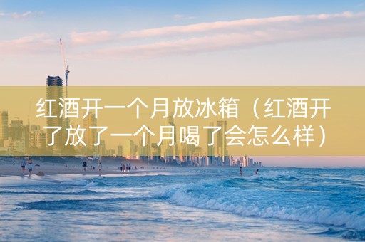 红酒开一个月放冰箱（红酒开了放了一个月喝了会怎么样）