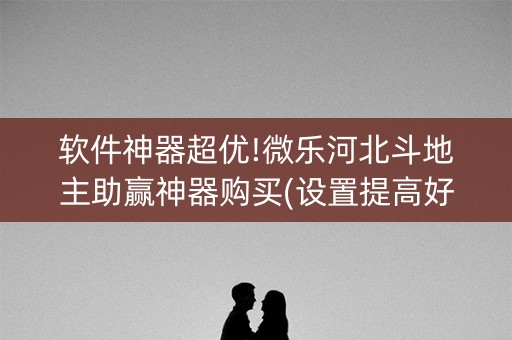软件神器超优!微乐河北斗地主助赢神器购买(设置提高好牌几率)