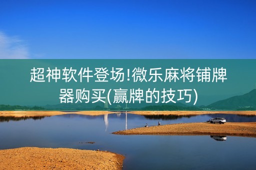 超神软件登场!微乐麻将铺牌器购买(赢牌的技巧)