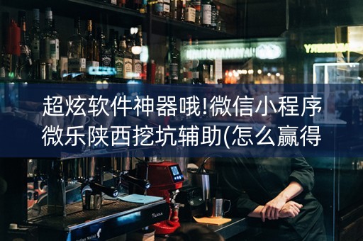 超炫软件神器哦!微信小程序微乐陕西挖坑辅助(怎么赢得多)