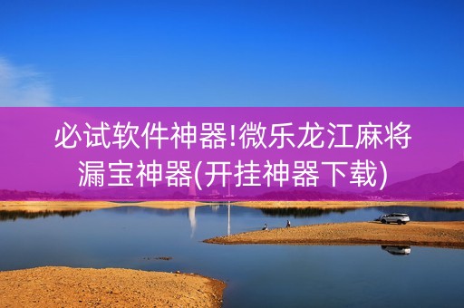 必试软件神器!微乐龙江麻将漏宝神器(开挂神器下载)