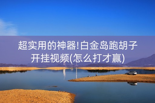 超实用的神器!白金岛跑胡子开挂视频(怎么打才赢)