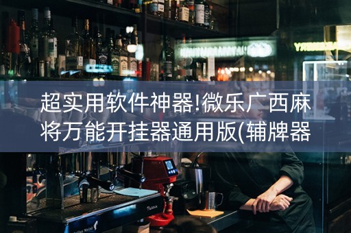 超实用软件神器!微乐广西麻将万能开挂器通用版(辅牌器购买)