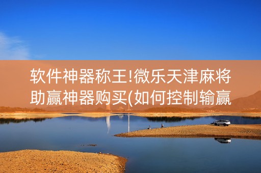 软件神器称王!微乐天津麻将助赢神器购买(如何控制输赢)
