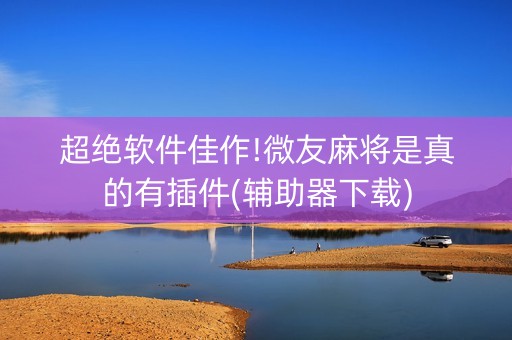 超绝软件佳作!微友麻将是真的有插件(辅助器下载)