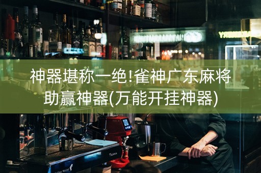 神器堪称一绝!雀神广东麻将助赢神器(万能开挂神器)